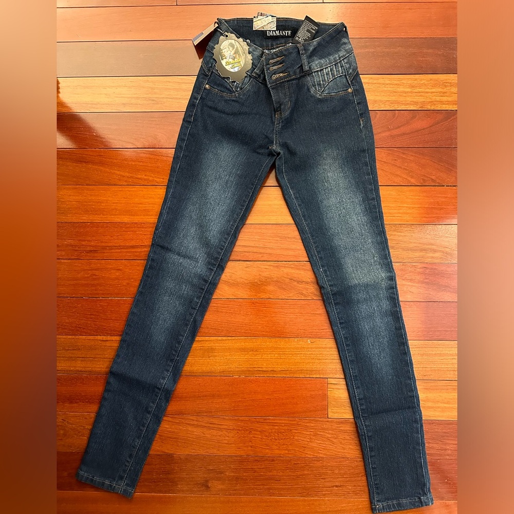 Dark Navy Skinny Jeans for Women